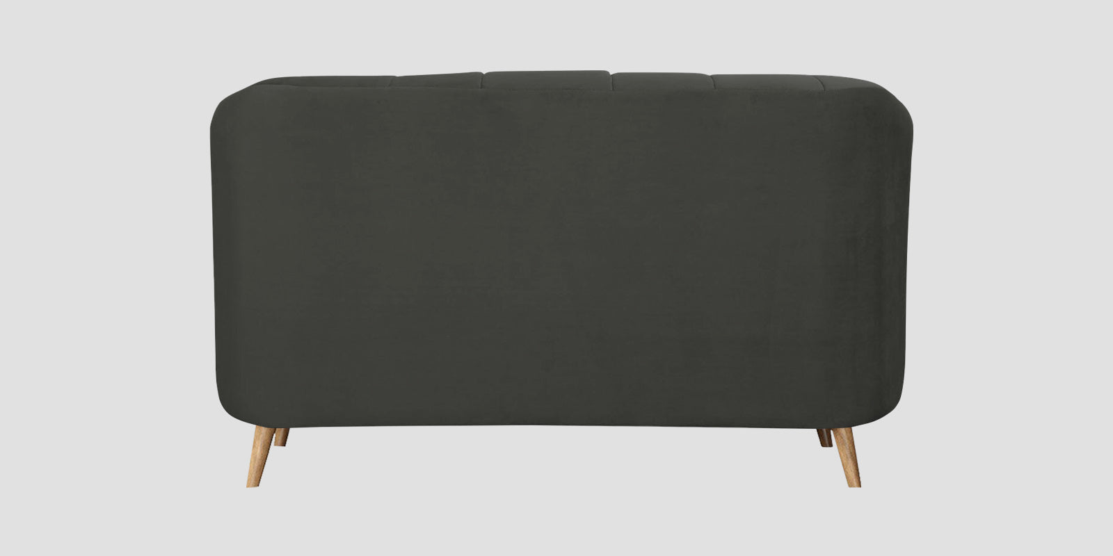 Kaylee Velvet 2 Seater Sofa In Hory Grey Colour - Febonic Living
