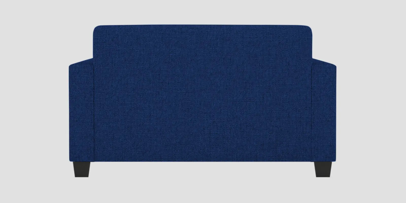 Lipu Fabric 2 Seater Sofa In Royal Blue Colour Febonic Living