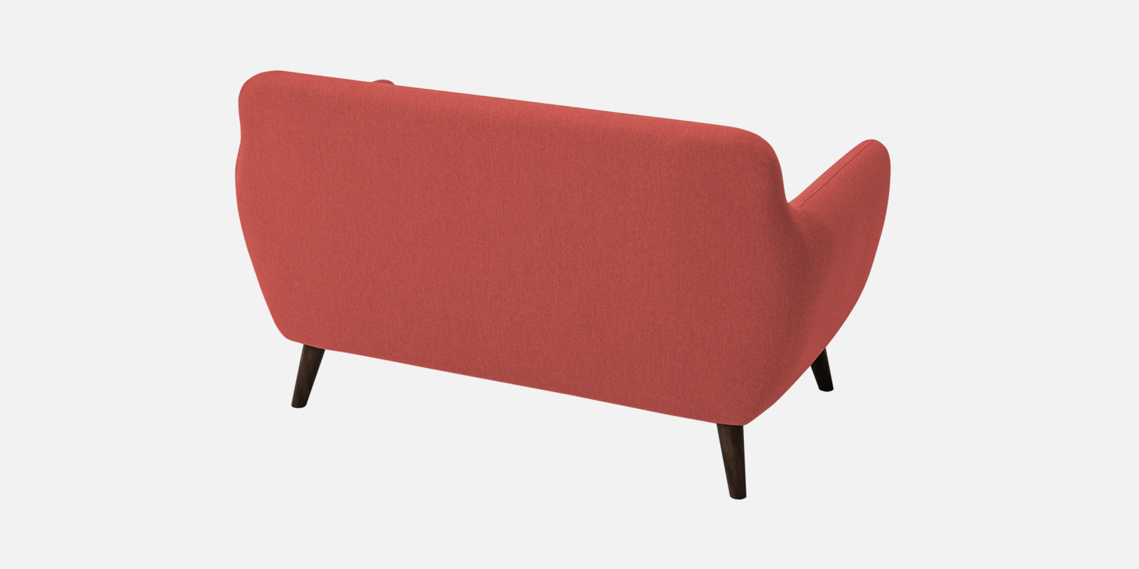 Goofy Fabric 2 Seater Sofa In Salmon Pink Colour - Febonic Living