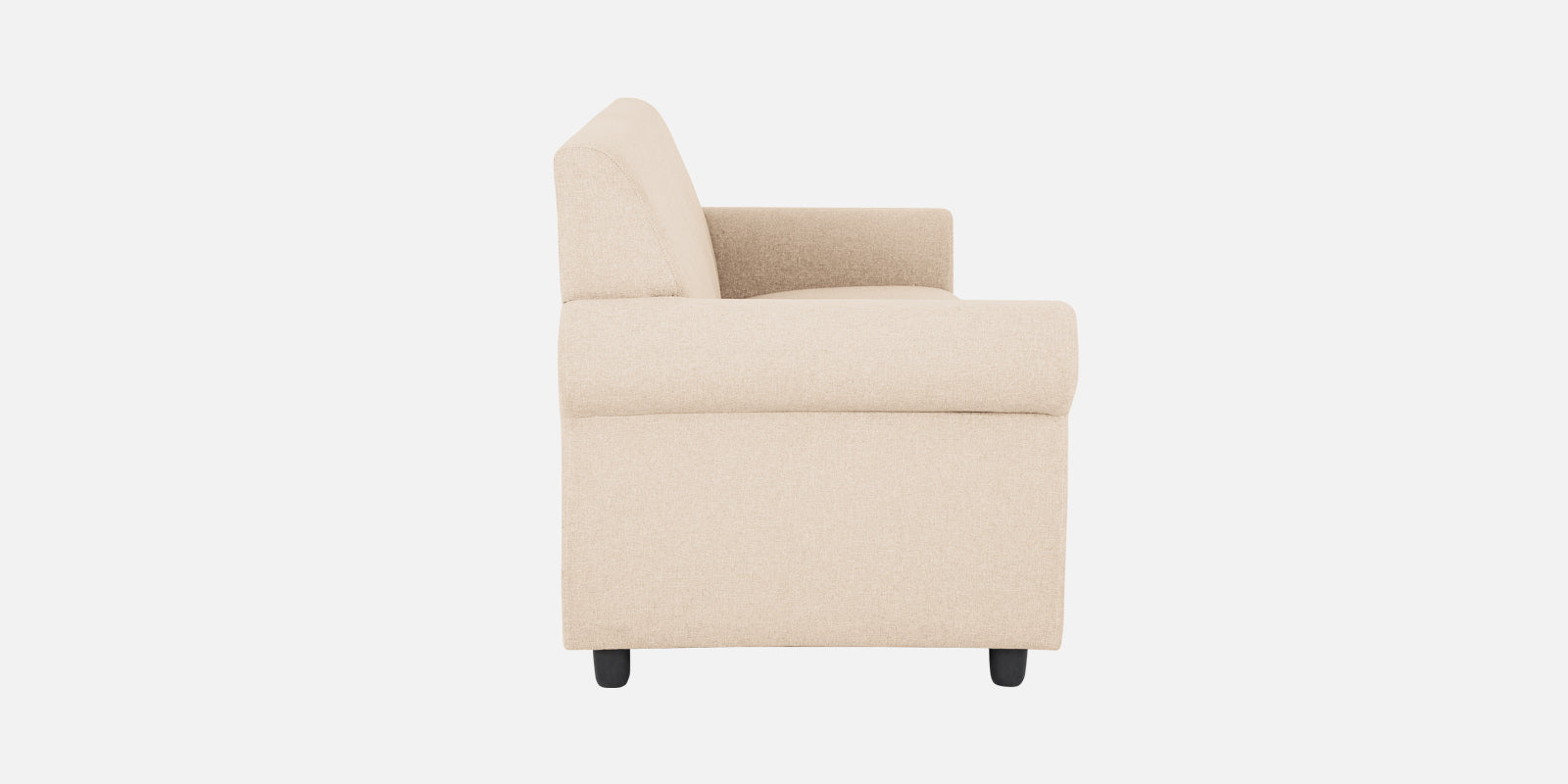 Ribby Fabric 3 Seater Sofa in Woom Beige Colour
