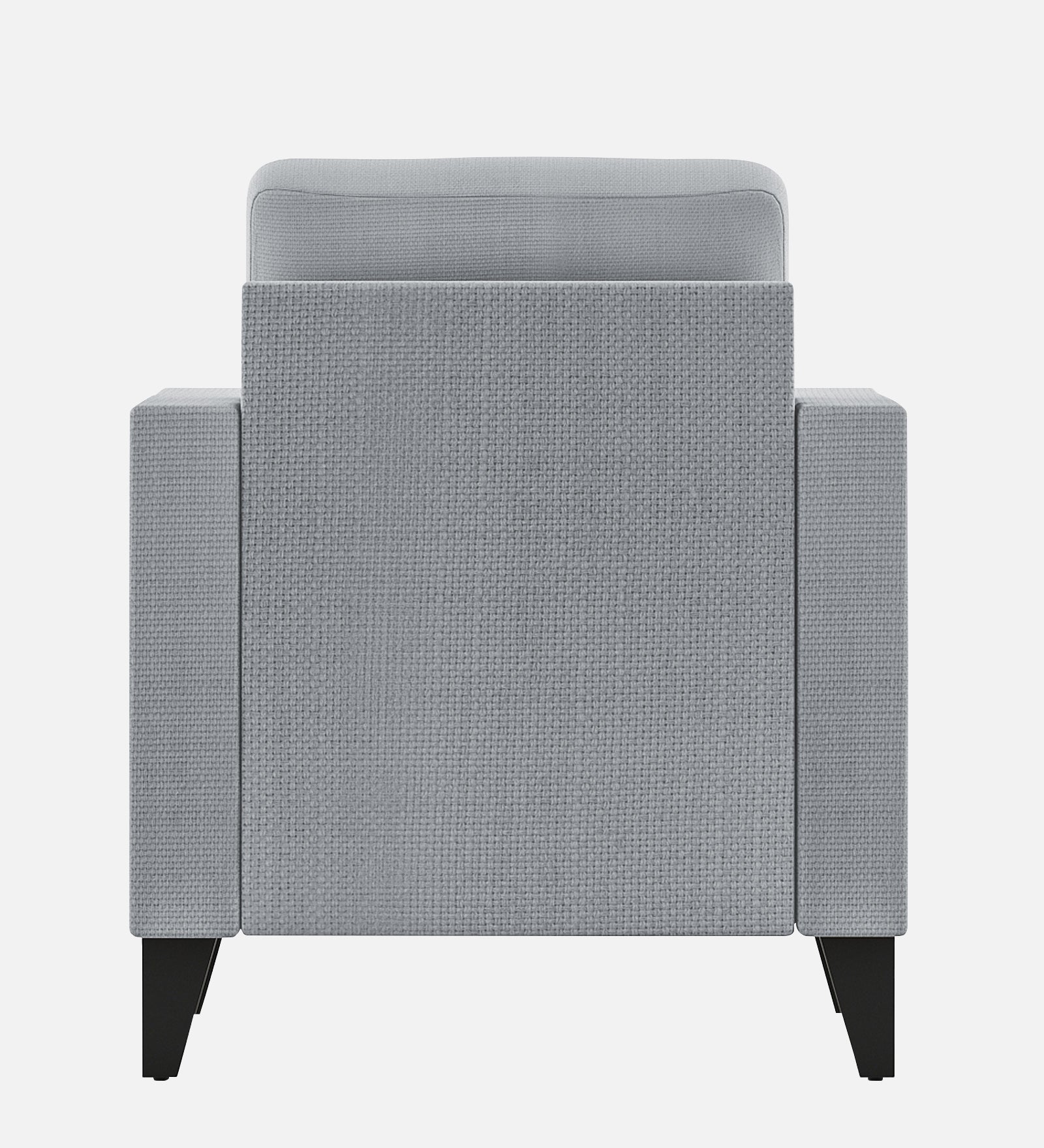 Nori Fabric 1 Seater Sofa In Coin Grey Colour - Febonic Living