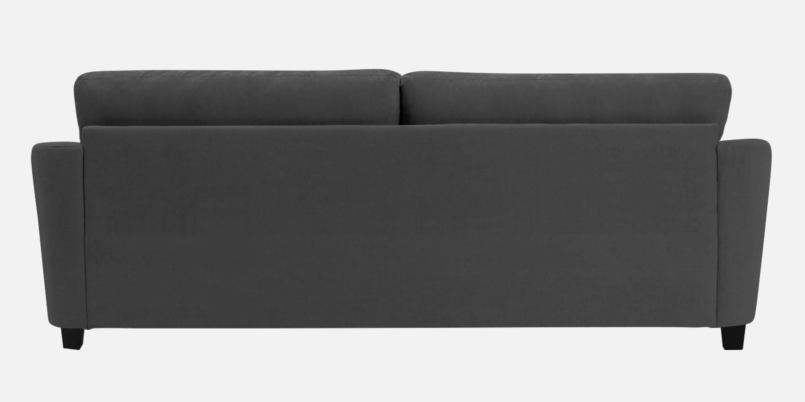 Mulan Fabric 3 Seater Sofa In Stone Grey Colour - Febonic Living