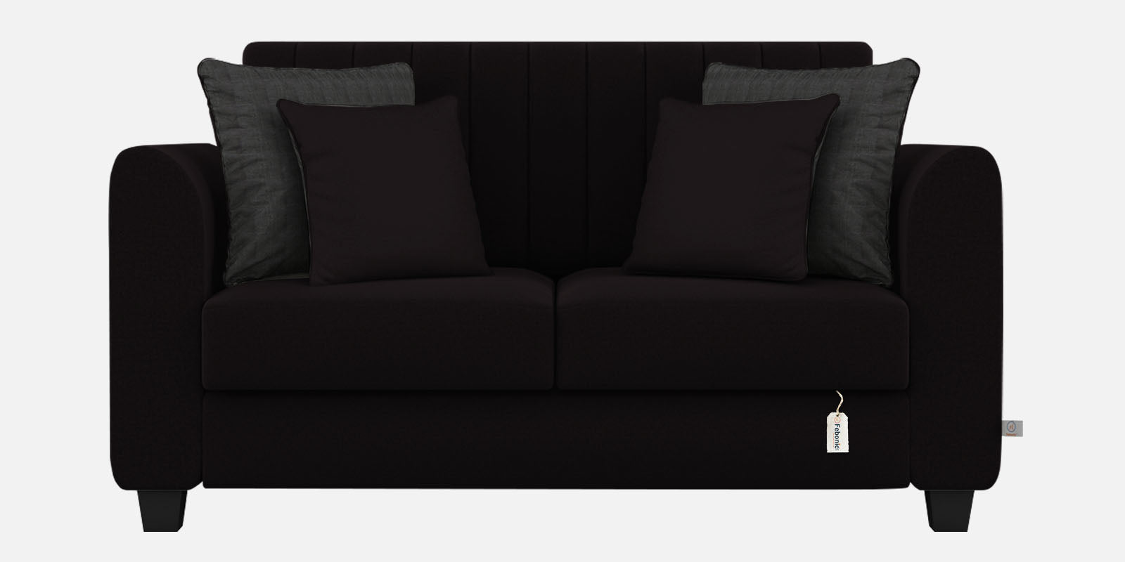 Cosmic Fabric 2 Seater Sofa In Cara Brown Colour - Febonic Living