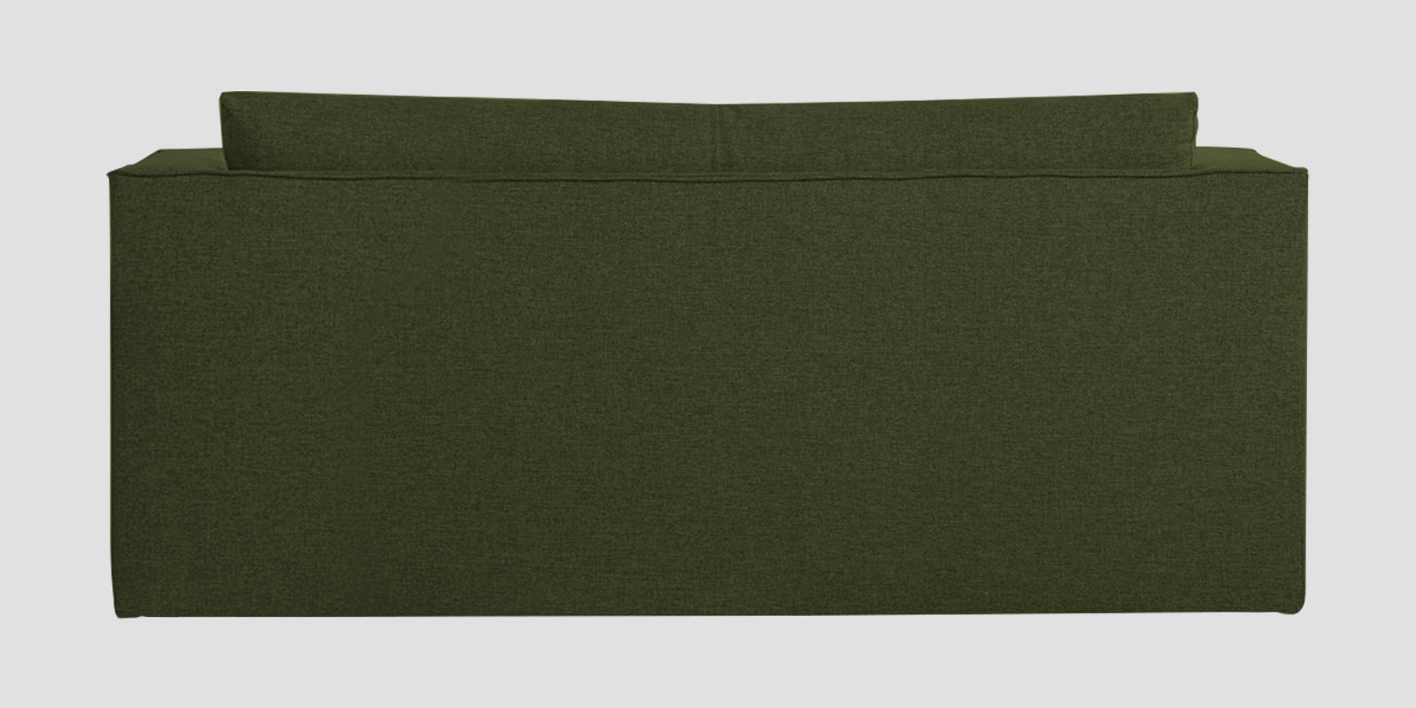 Kenia Fabric 3 Seater Foldable Sofa Cum Bed In Olive Green Colour - Febonic Living