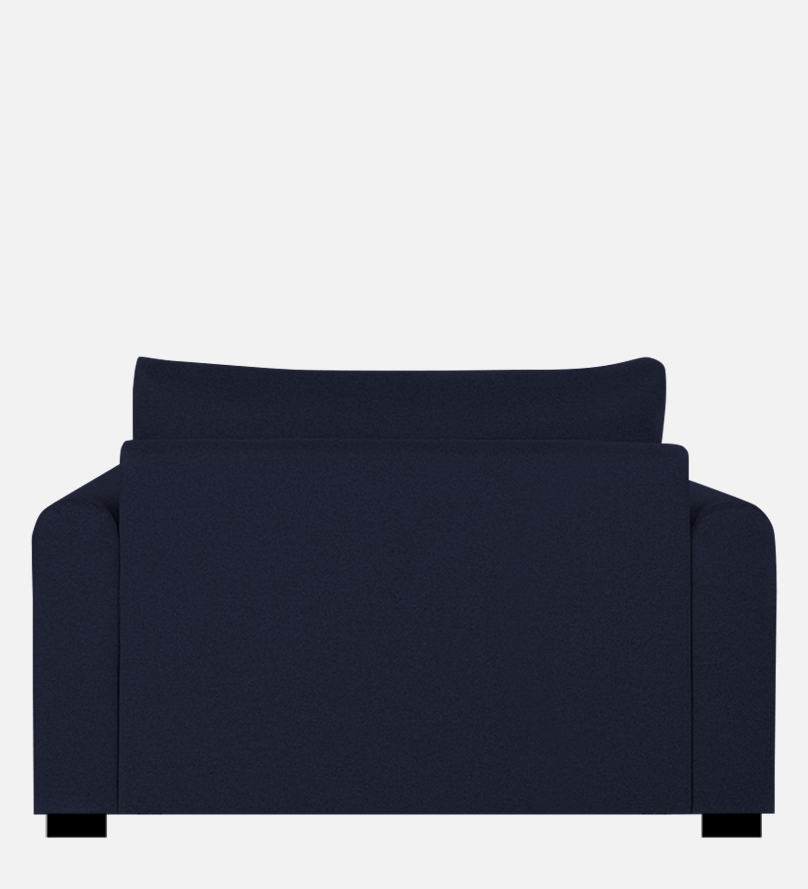 Sigma Fabric 1 Seater Sofa In Royal Blue Colour - Febonic Living