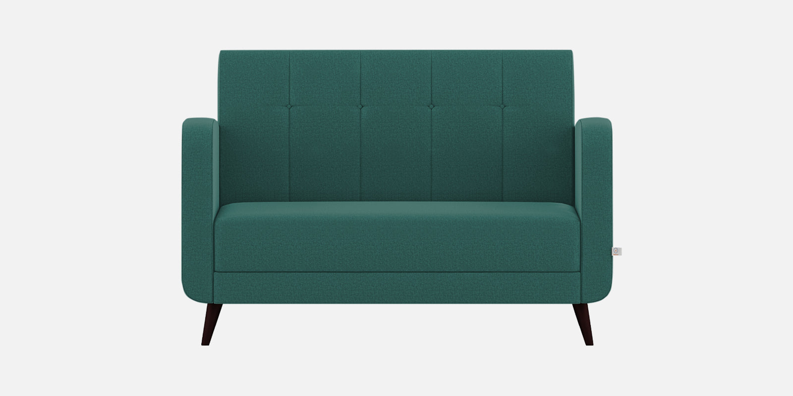 Wiki Velvet 2 Seater Sofa In Pine green Colour - Febonic Living