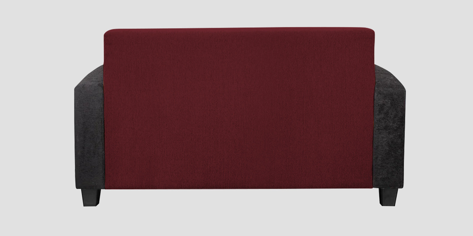 Alex Fabric 2 Seater Sofa In Blood Maroon Colour - Febonic Living