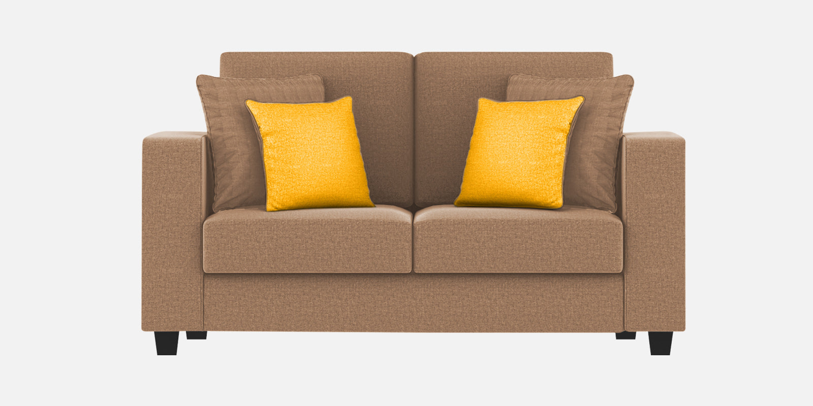 Nabi Fabric 2 Seater Sofa In Cosmic Beige Colour - Febonic Living
