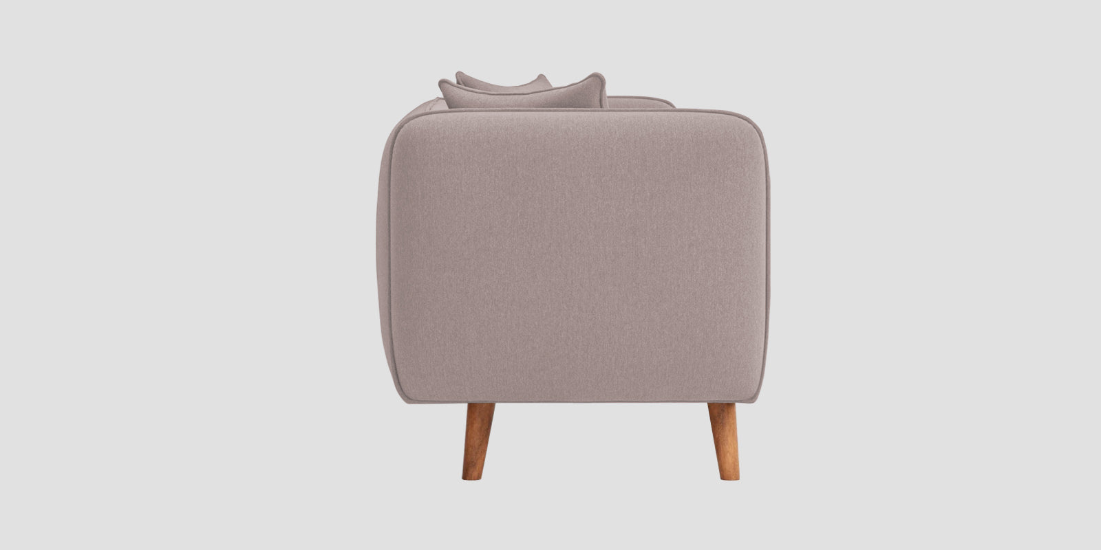 Reva Fabric 2 Seater Sofa In Almond Beige Colour