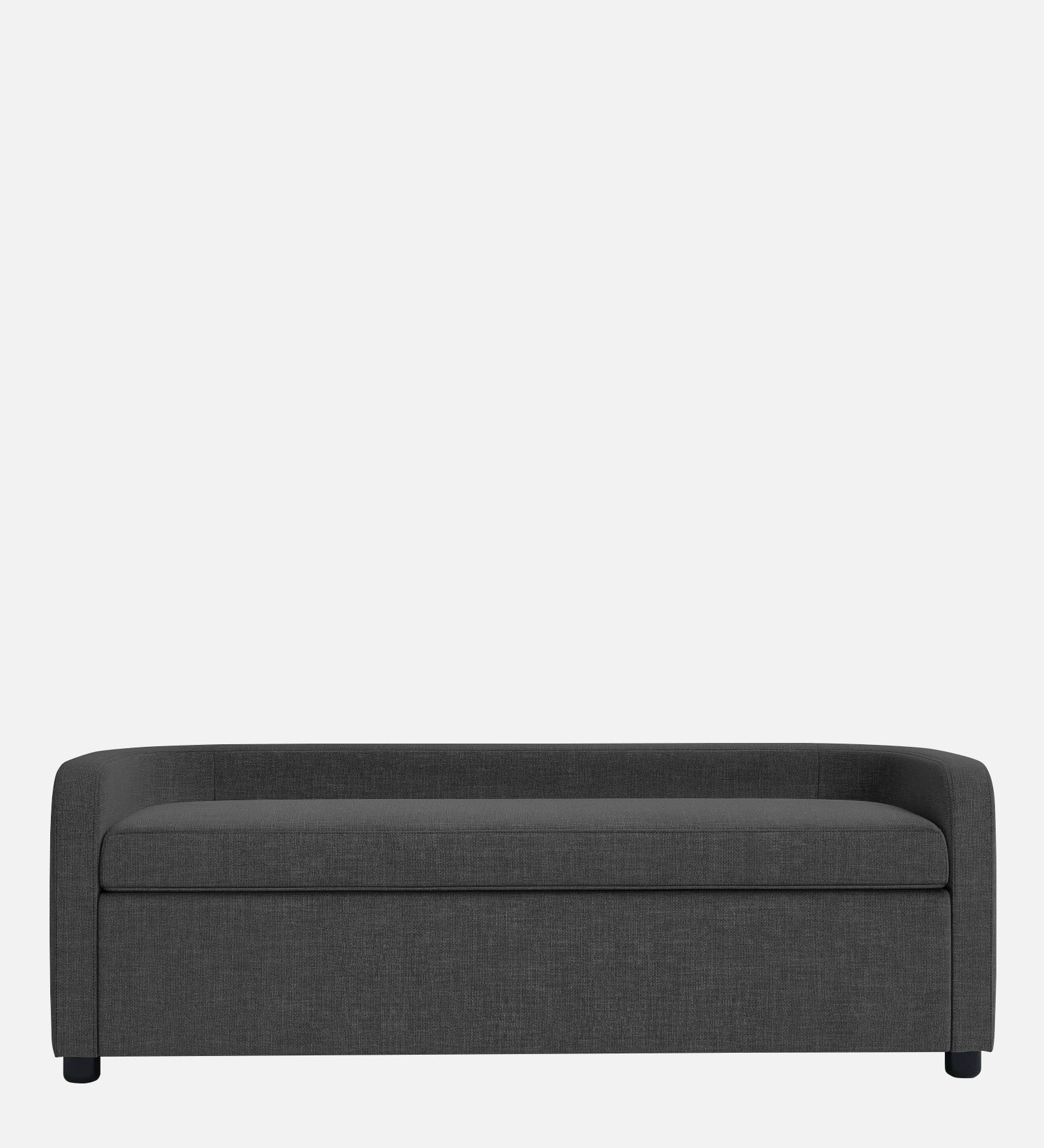 Cooper Fabric Storage Bench In Charcoal Grey Colour - Febonic Living