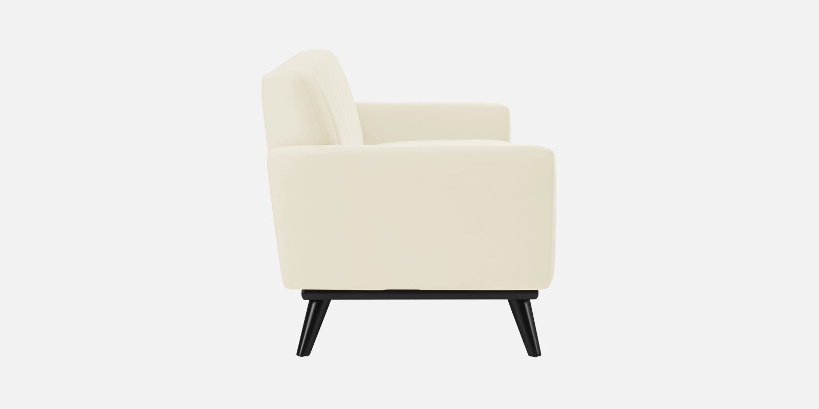 Tucker Velvet 3 Seater Sofa In Warm White Colour - Febonic Living