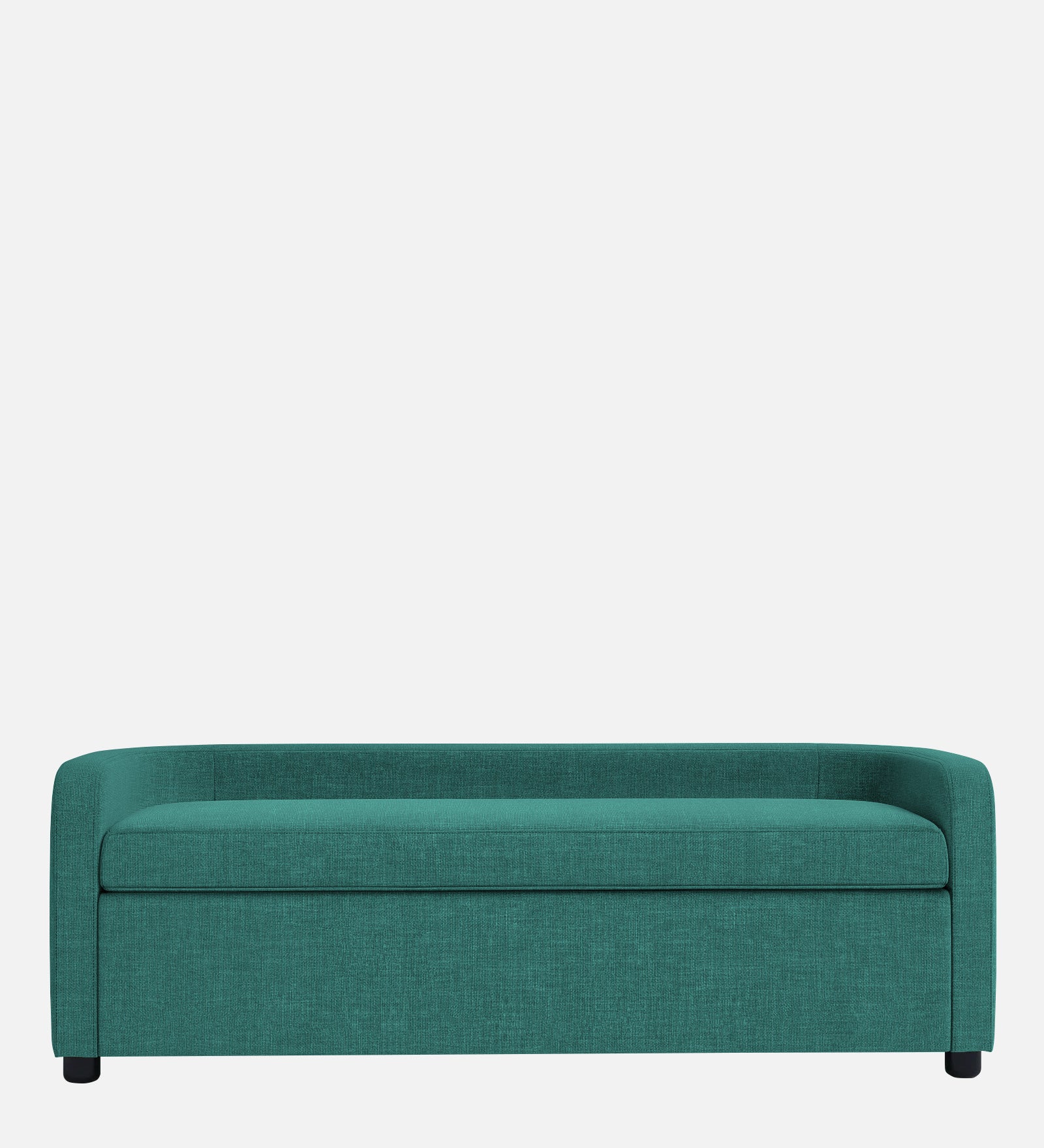 Cooper Fabric Storage Bench In Sea Green Colour - Febonic Living