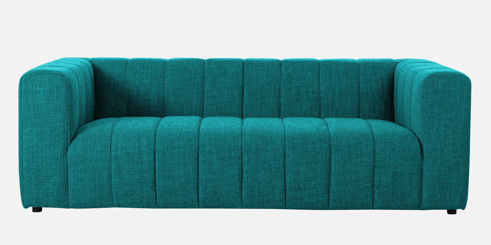 Lara Fabric 3 Seater Sofa in Sea Green Colour