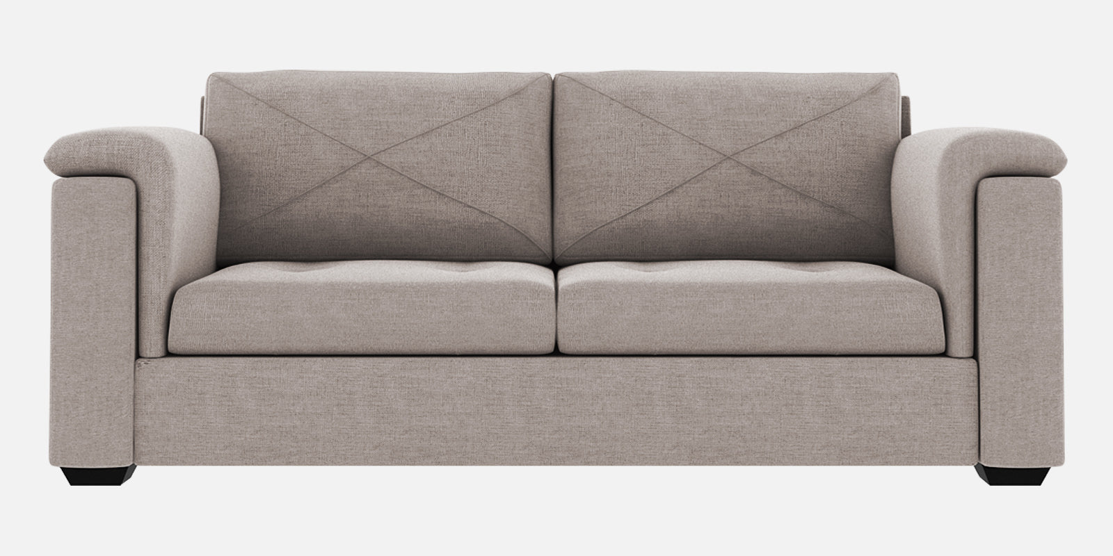 Andres Fabric 3 Seater Sofa In Storm Grey Colour - Febonic Living