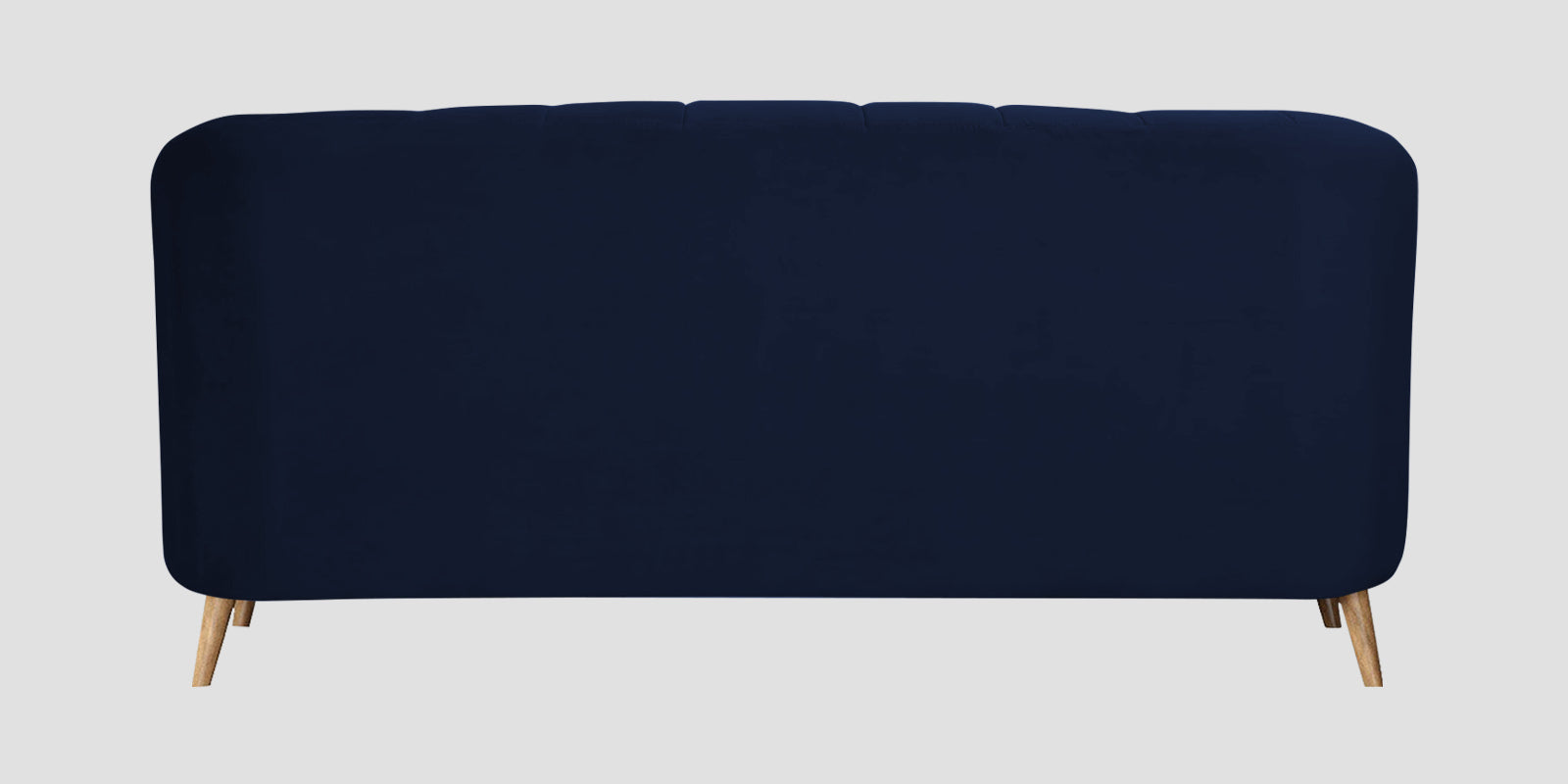 Kaylee Velvet 3 Seater Sofa In Indigo Blue Colour - Febonic Living