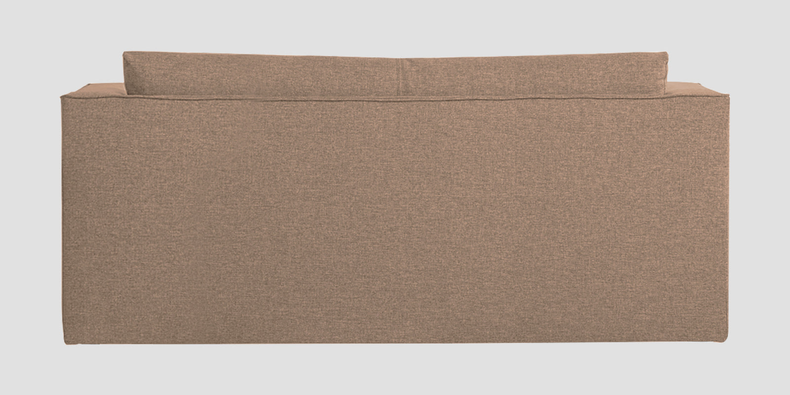 Kenia Fabric 3 Seater Foldable Sofa Cum Bed In Cookie Beige Colour - Febonic Living