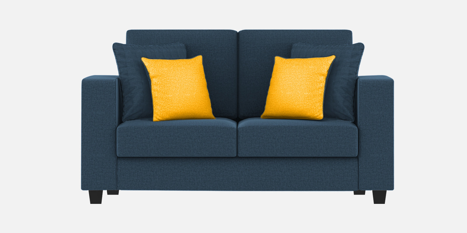 Nabi Fabric 2 Seater Sofa In Light Blue Colour - Febonic Living