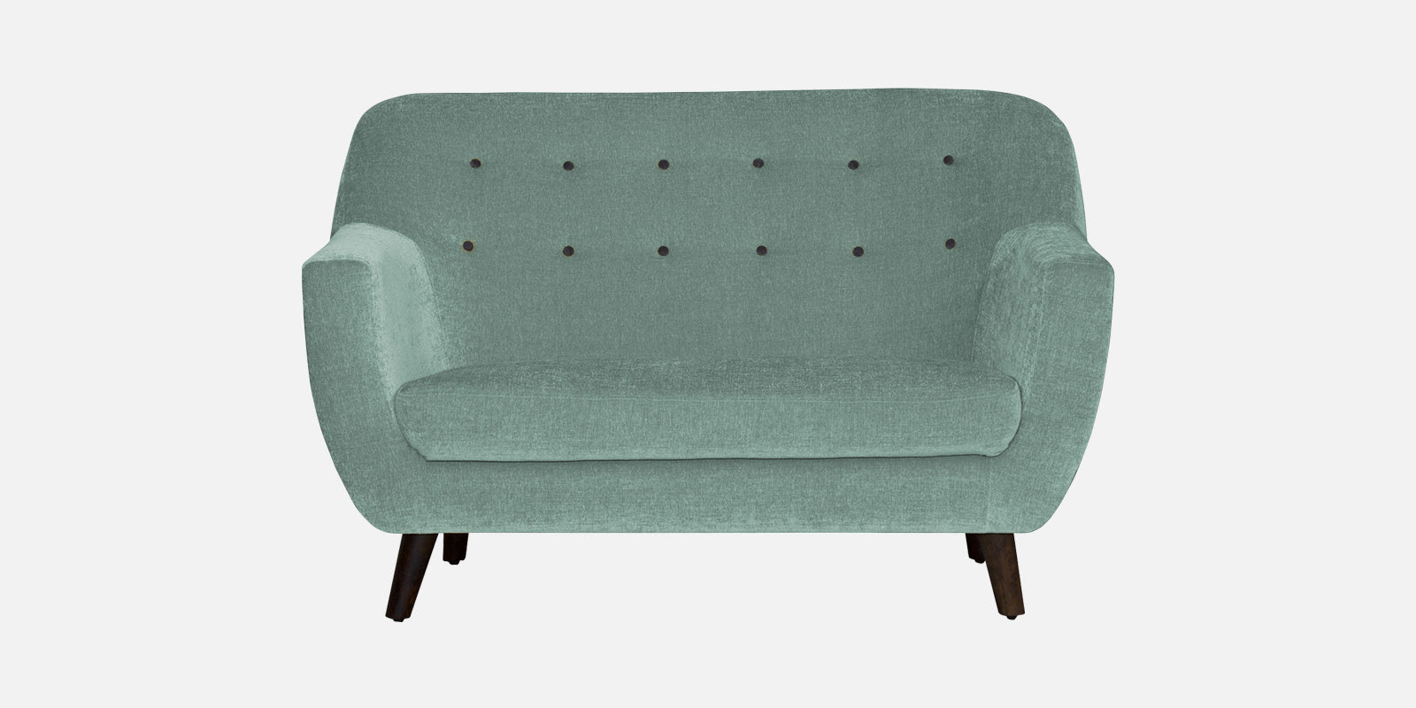 German Fabric 2 Seater Sofa In Suka Blue Colour - Febonic Living