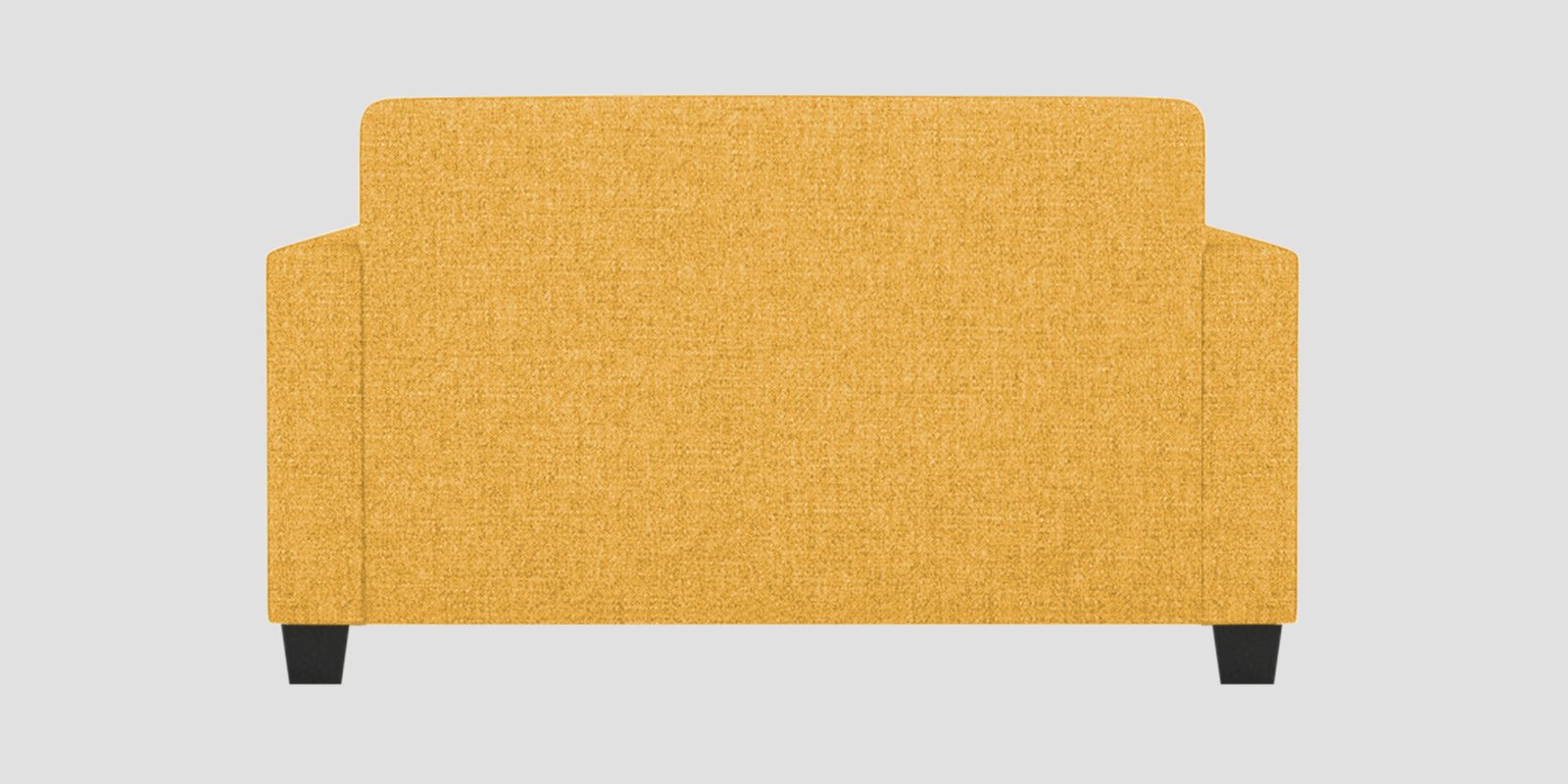 Nebula Fabric 2 Seater Sofa In Bold Yellow Colour - Febonic Living