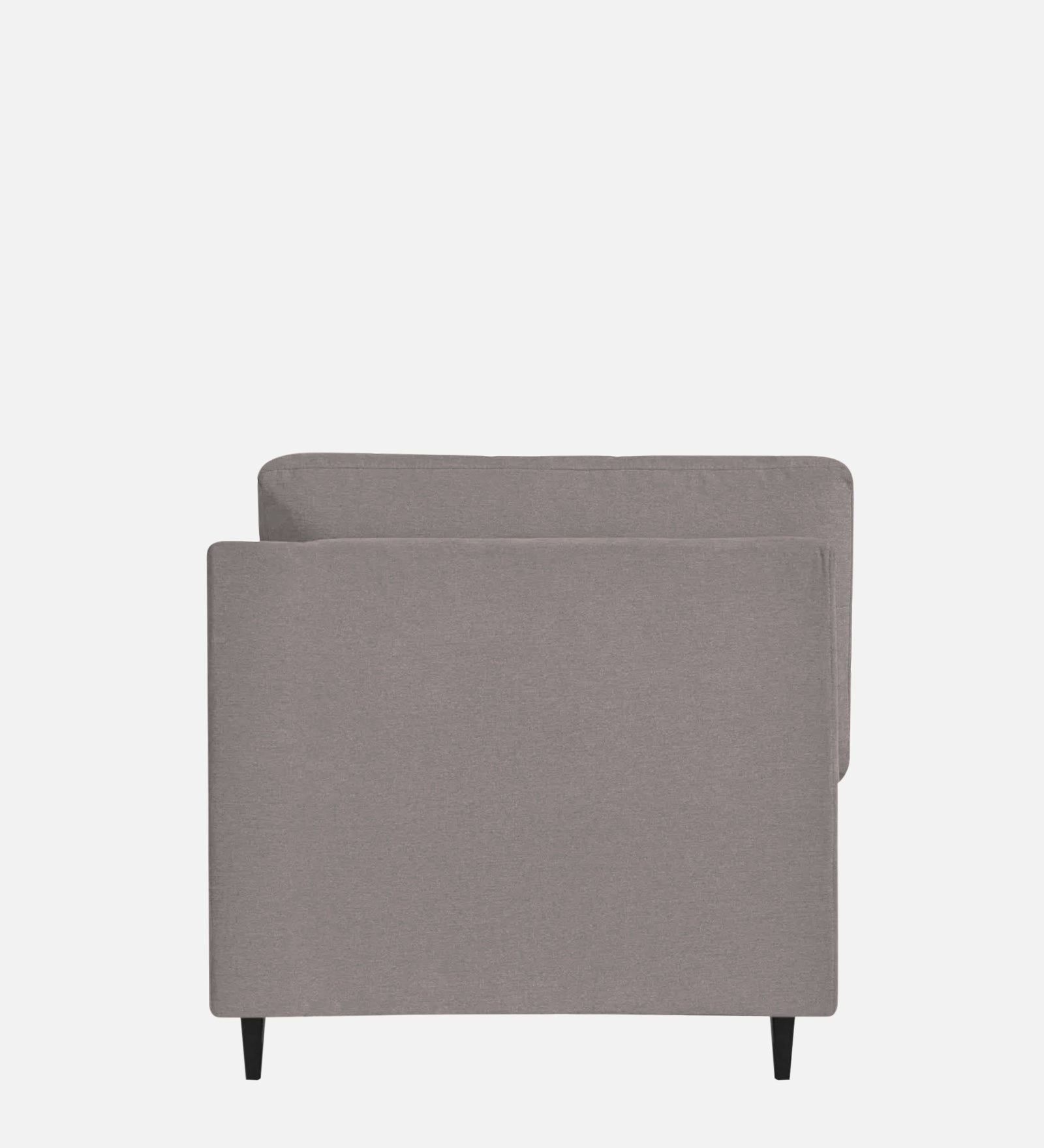 Jonze Velvet LHS Chaise Lounger In Pearl Grey Colour - Febonic Living