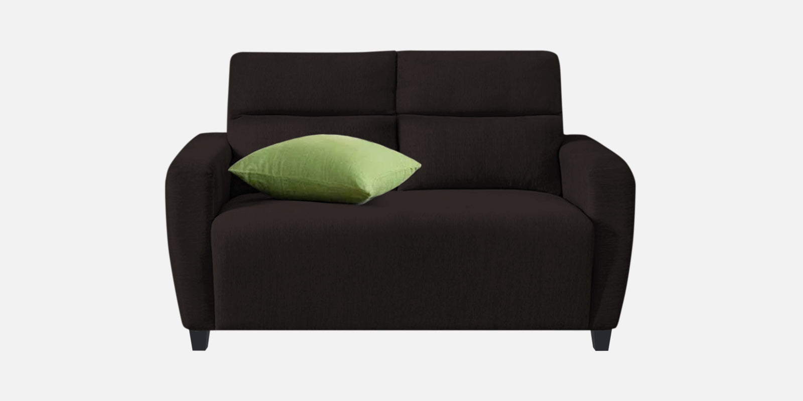 Bakadi Fabric 2 Seater Sofa In Cara brown Colour - Febonic Living
