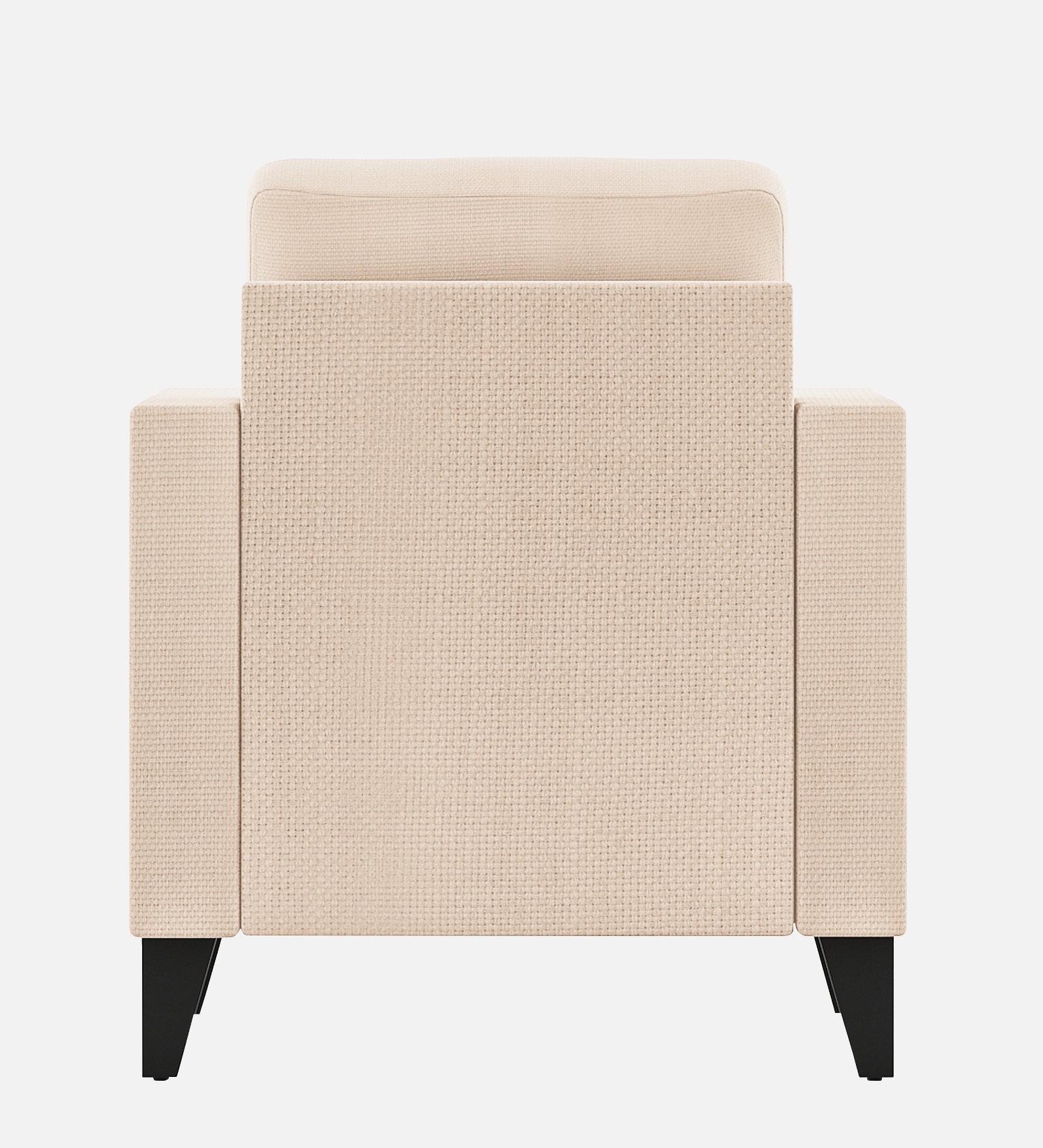 Nori Fabric 1 Seater Sofa In Woom Beige Colour - Febonic Living