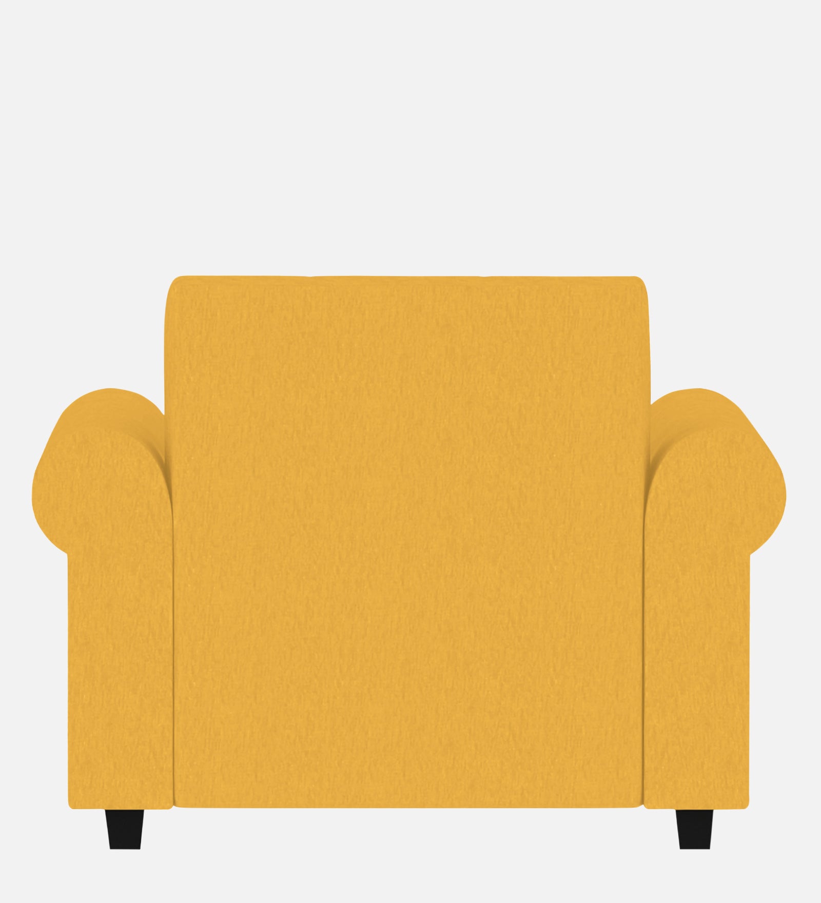 Derado Fabric 1 Seater Sofa In Bold Yellow Colour - Febonic Living