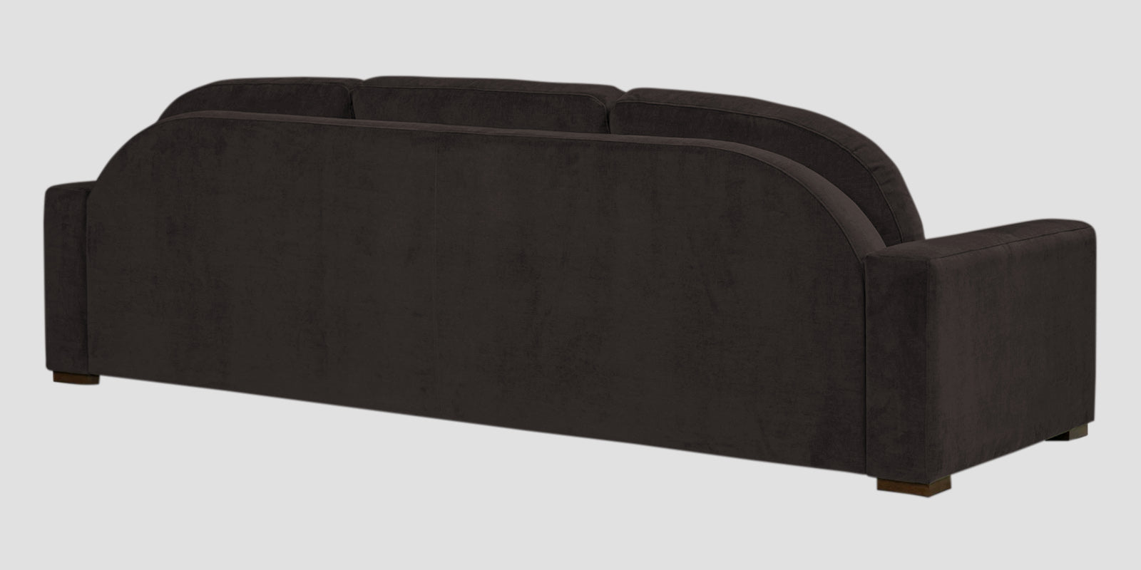 Dara Fabric 3 Seater Sofa In Cara Brown Colour - Febonic Living