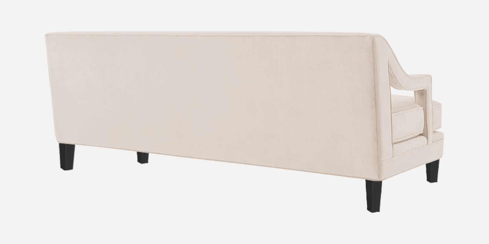 Daffy Velvet 3 Seater Sofa In Camel Beige Colour - Febonic Living