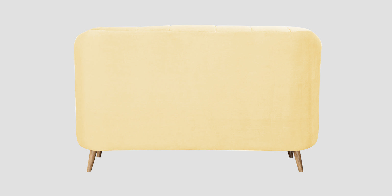 Kaylee Velvet 2 Seater Sofa In Sandy Beige Colour - Febonic Living