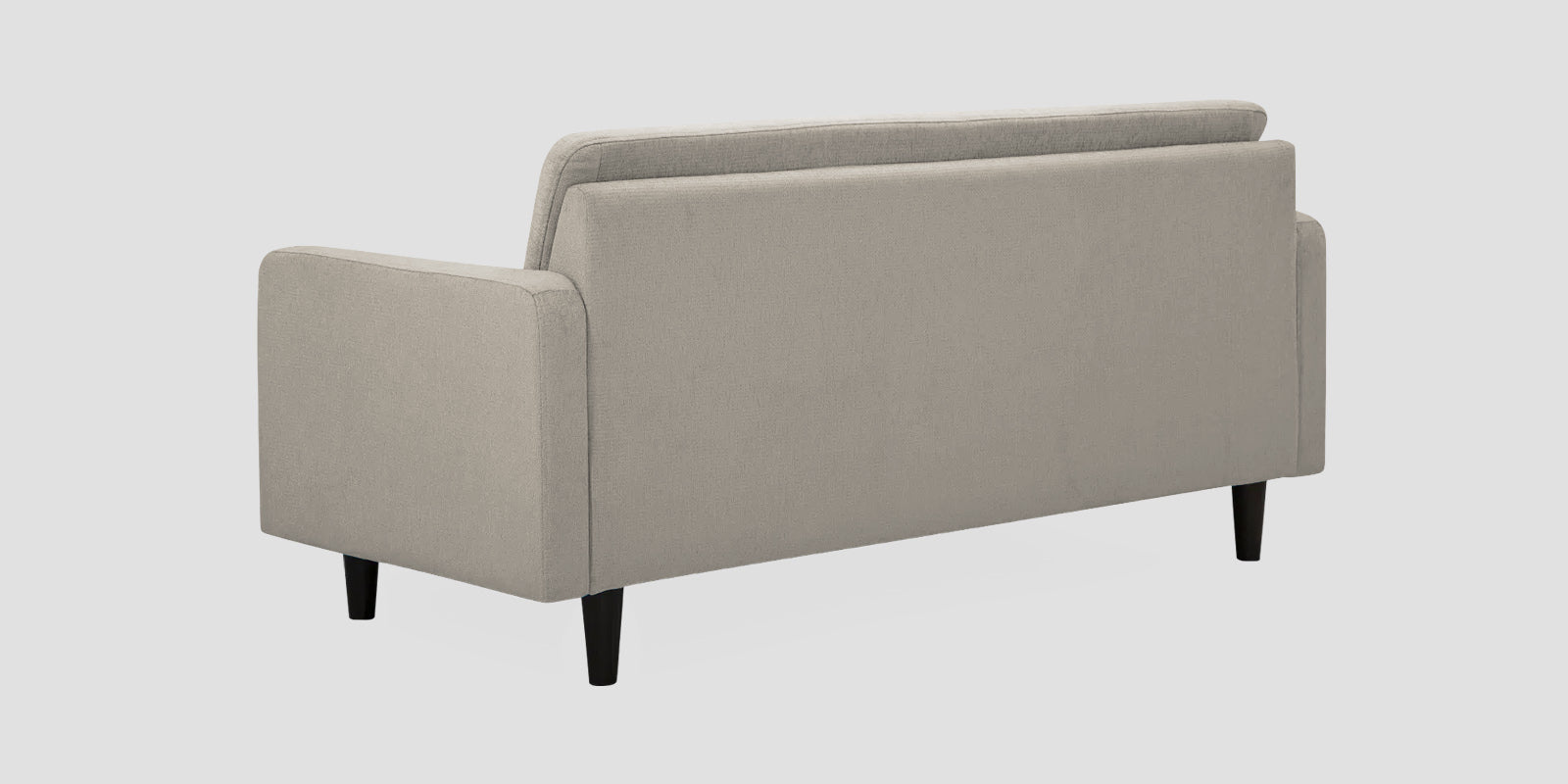 Noha Fabric 2 Seater Sofa In Ash Grey Colour - Febonic Living