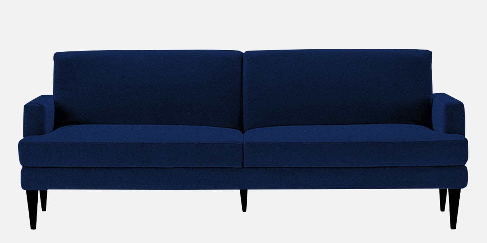 Zoya Fabric 3 Seater Convertible Sofa Cum Bed In Royal Blue Colour - Febonic Living