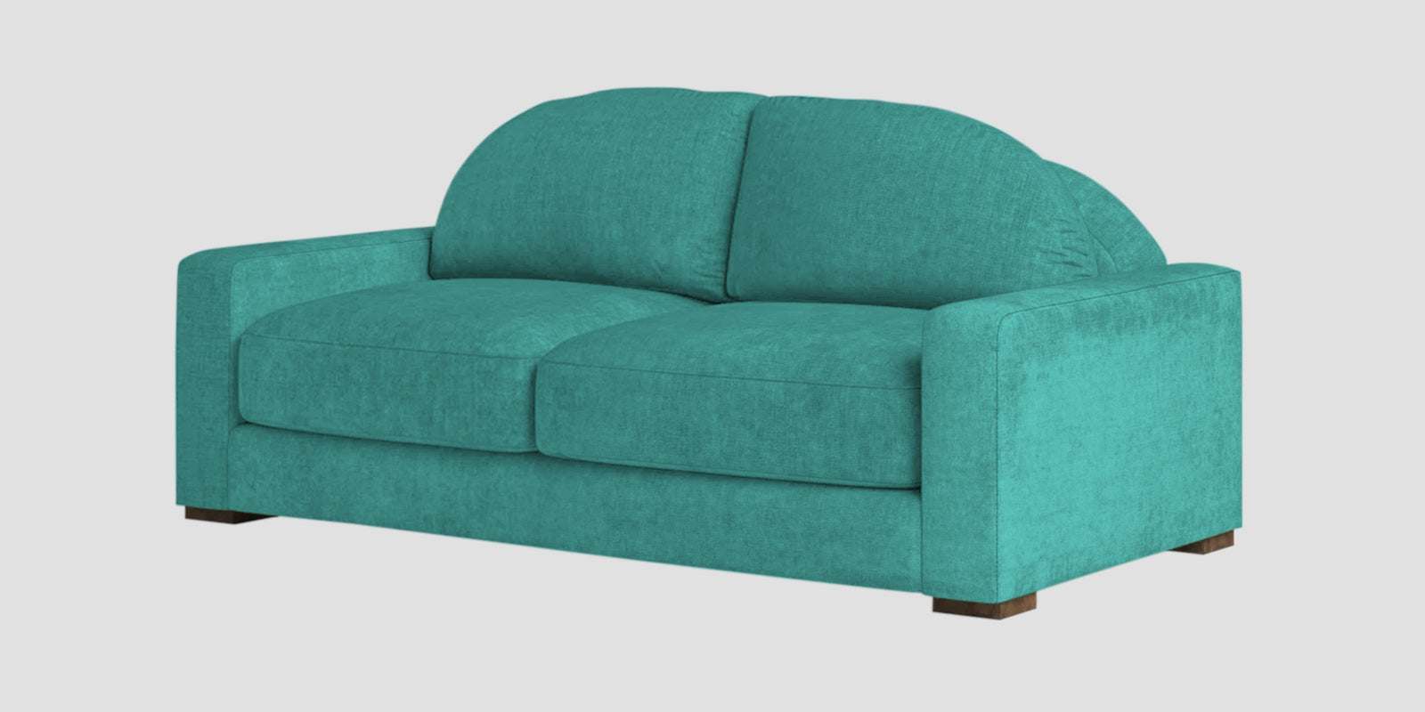 Dara Fabric 2 Seater Sofa In Sea Green Colour - Febonic Living