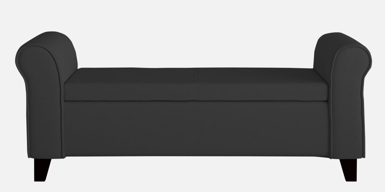 Molo Fabric 3 Seater Recamier In Charcoal Grey Colour With Storage - Febonic Living