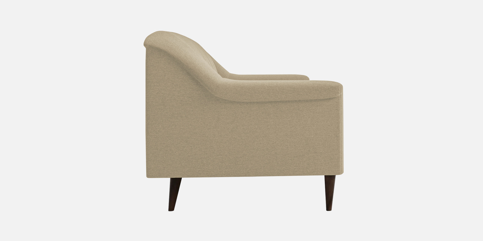 Homer Fabric 3 Seater Sofa In Honey Beige Colour - Febonic Living