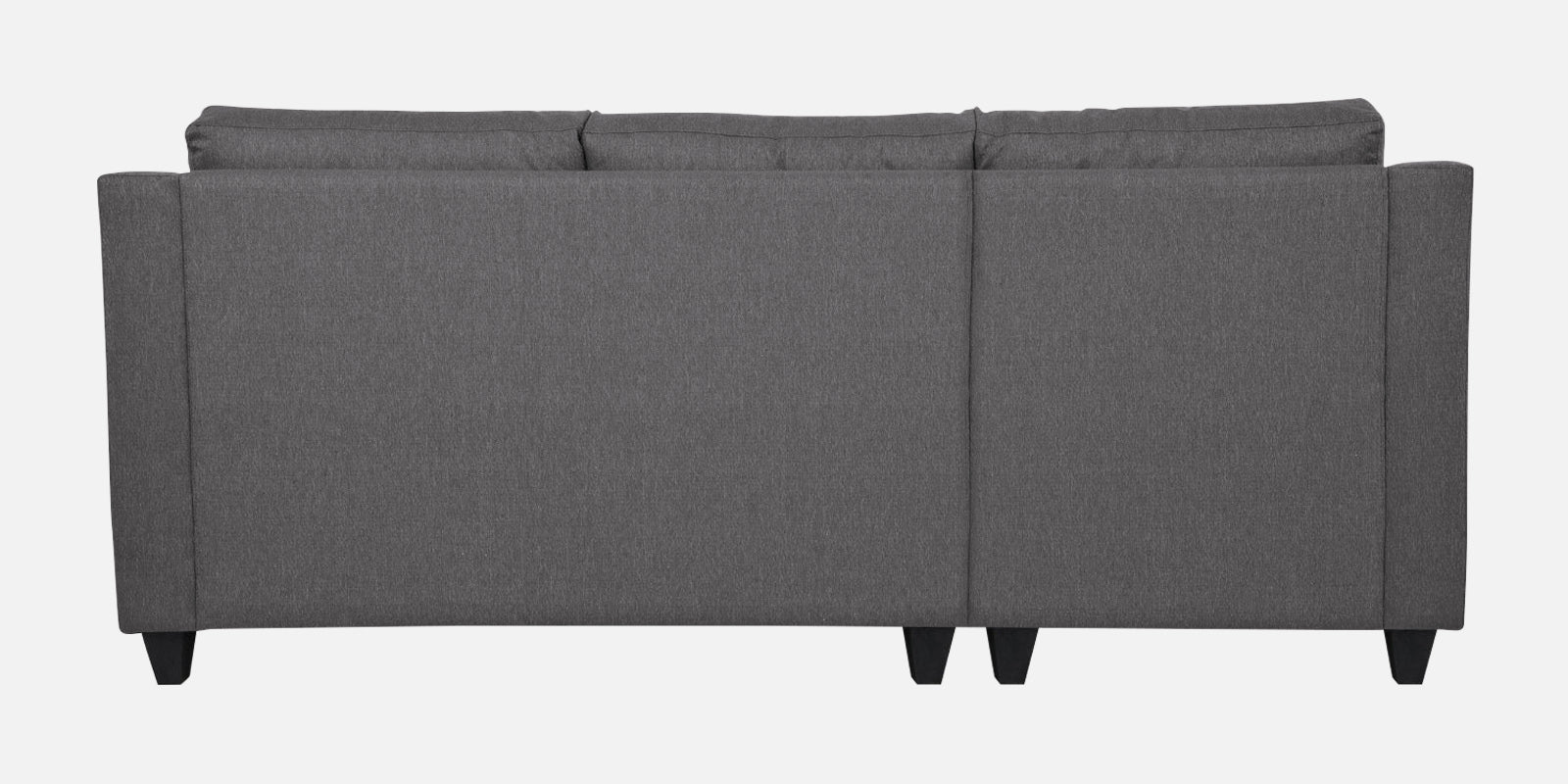 Welly Fabric RHS Sectional Sofa (2+Lounger) In Sudo Grey Colour - Febonic Living