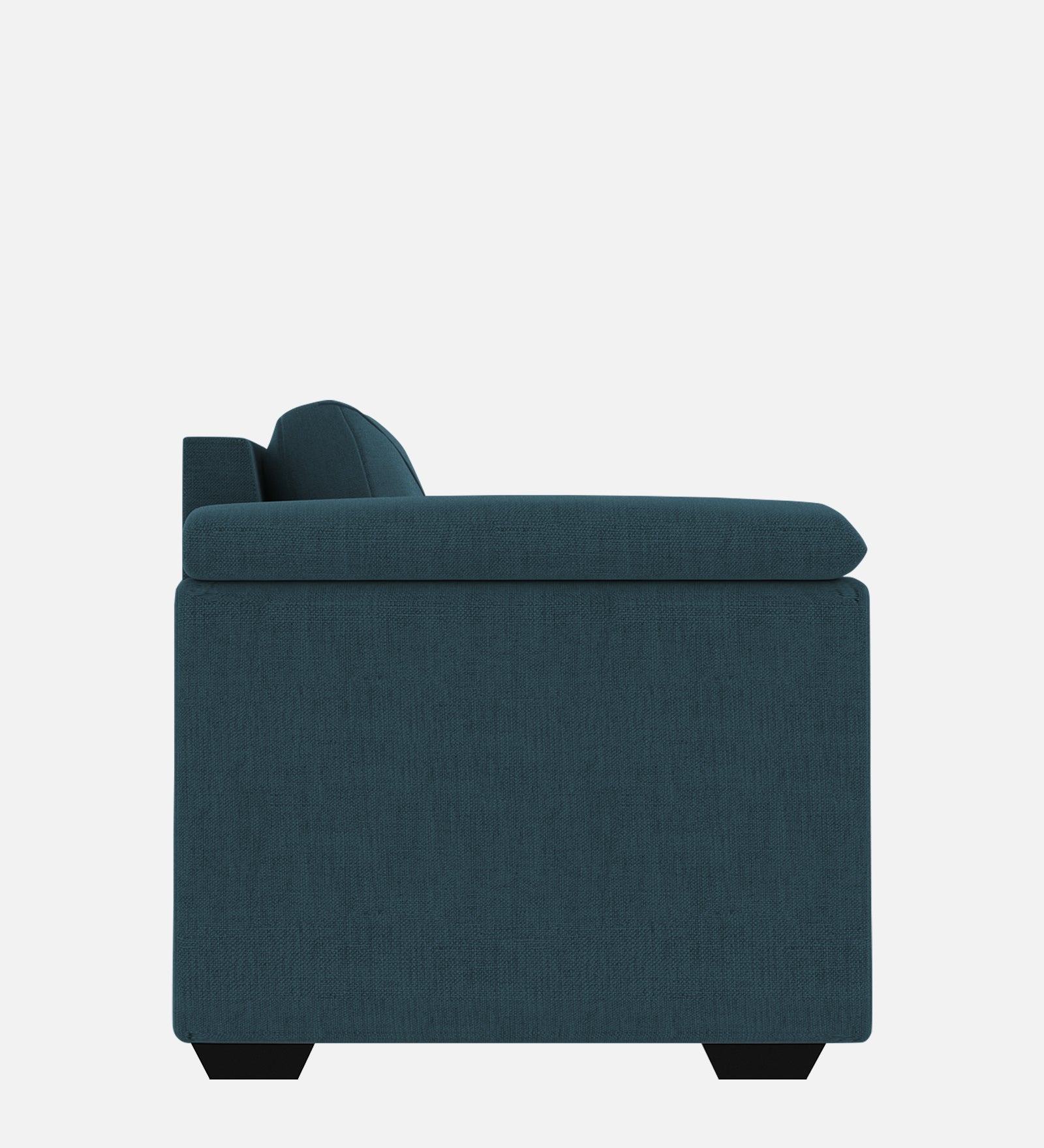 Andres Fabric 1 Seater Sofa In Harbour Blue Colour - Febonic Living