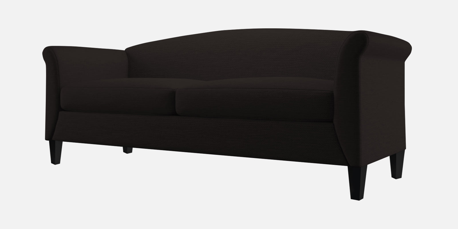 Kimber Fabric 3 Seater Sofa In Cara Brown Colour - Febonic Living