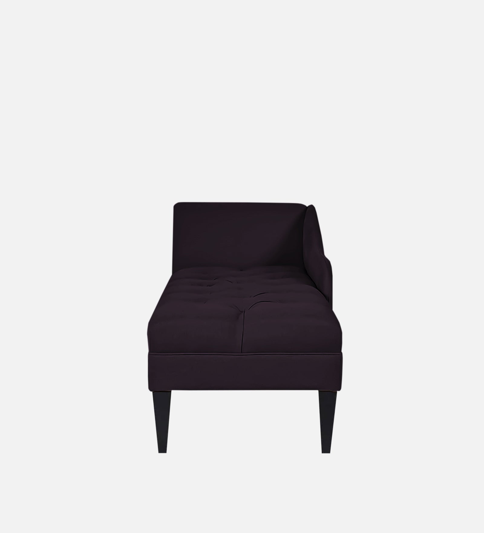 Adria Fabric RHS Chaise Lounger In Cara Brown Colour - Febonic Living
