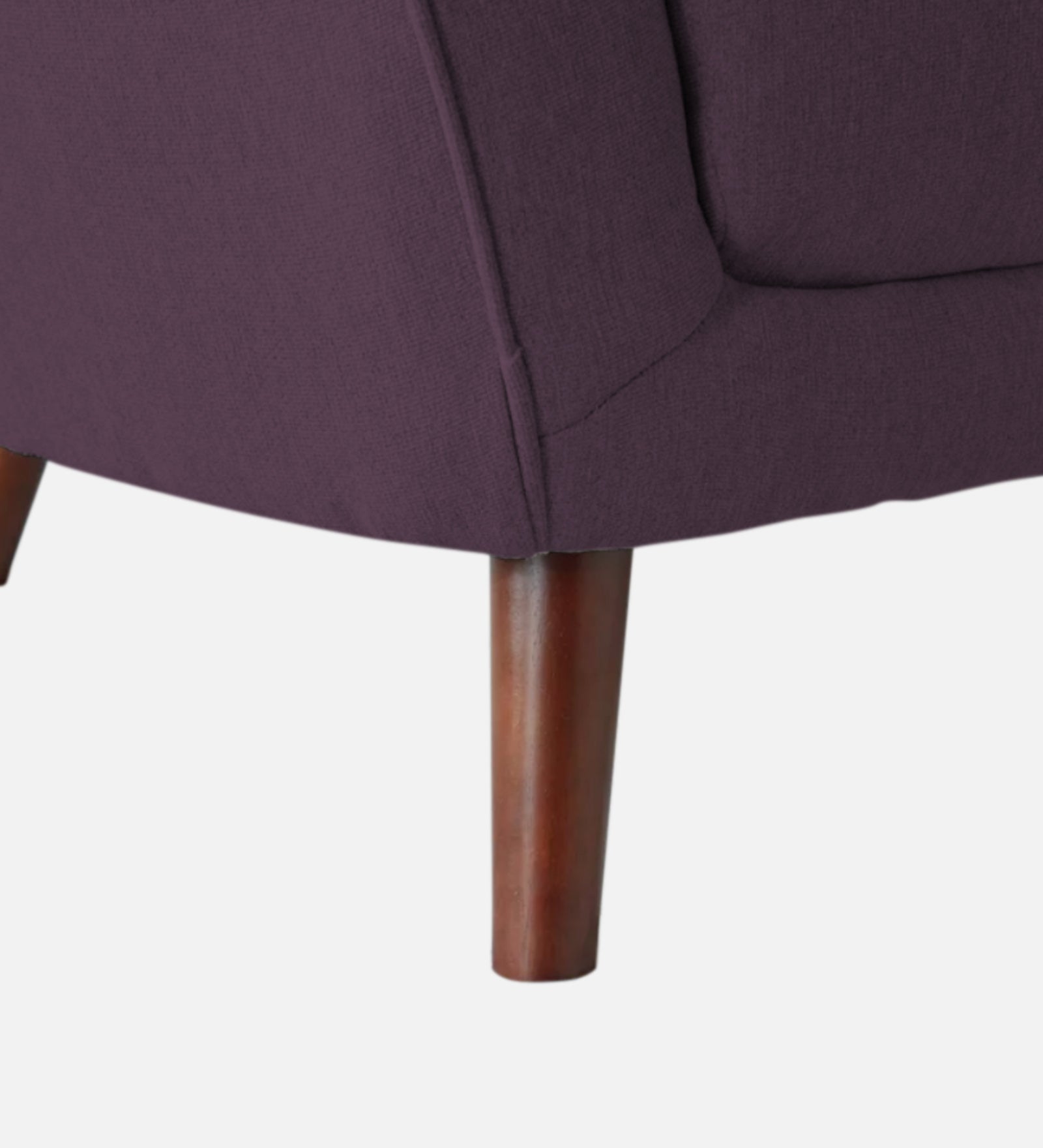 Benjamin Fabric 1 Seater Sofa In Greek Purple Colour - Febonic Living