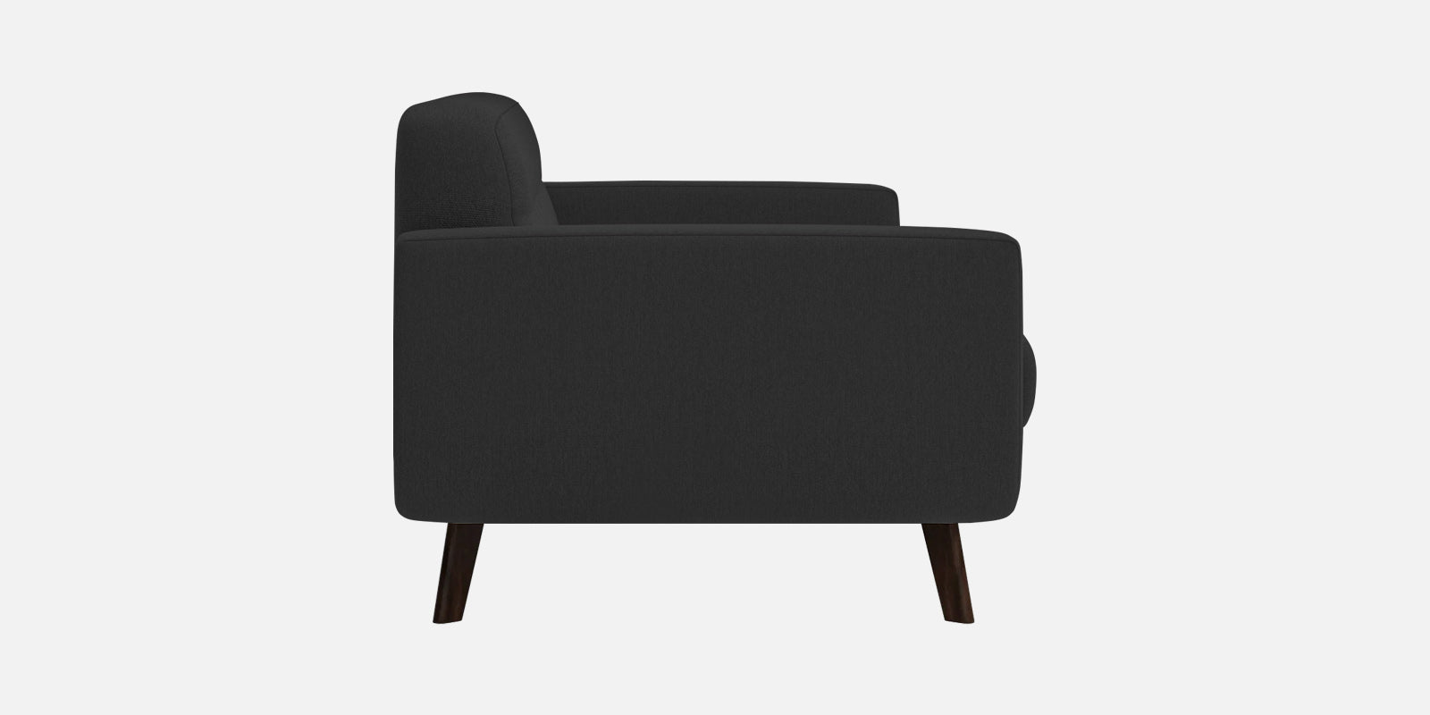 Marsela Fabric 3 Seater Sofa In Bitter Black Colour - Febonic Living