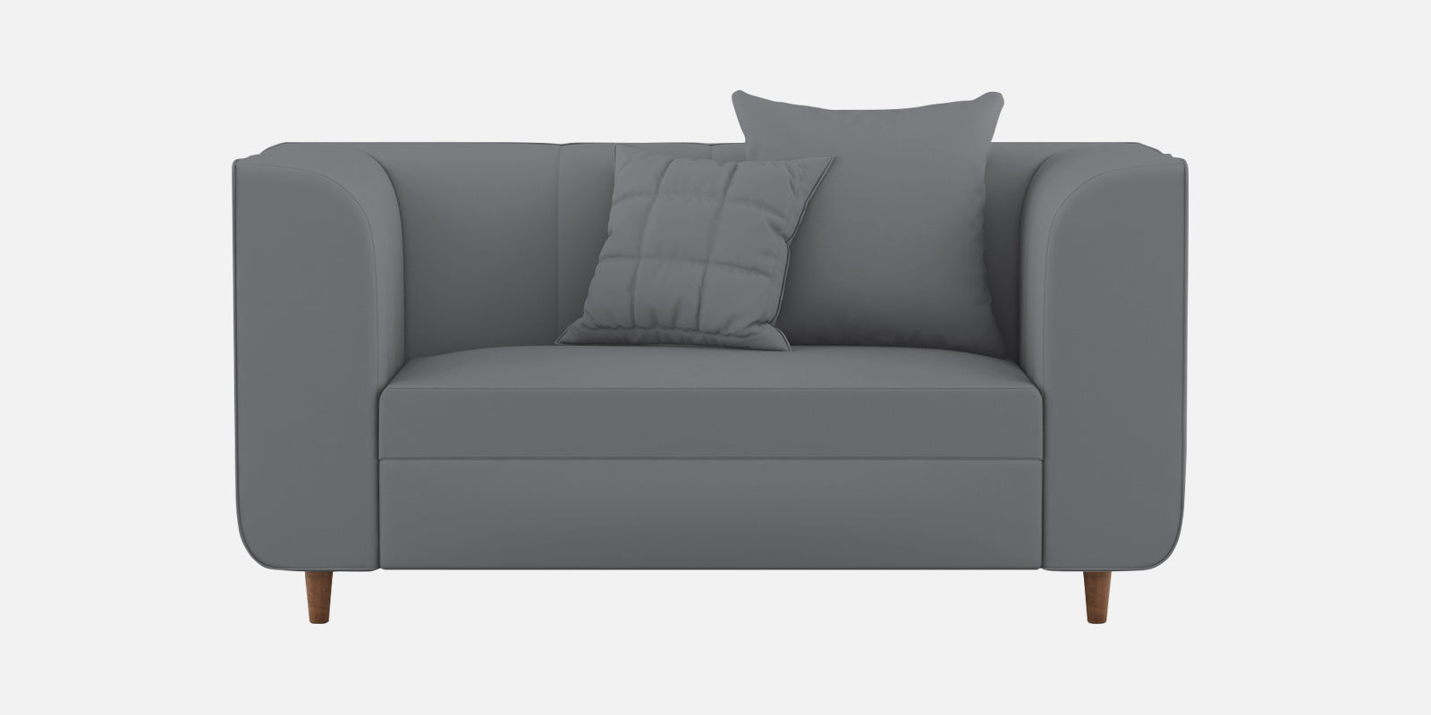 Sumo Velvet 2 Seater Sofa in Pubble Grey Colour
