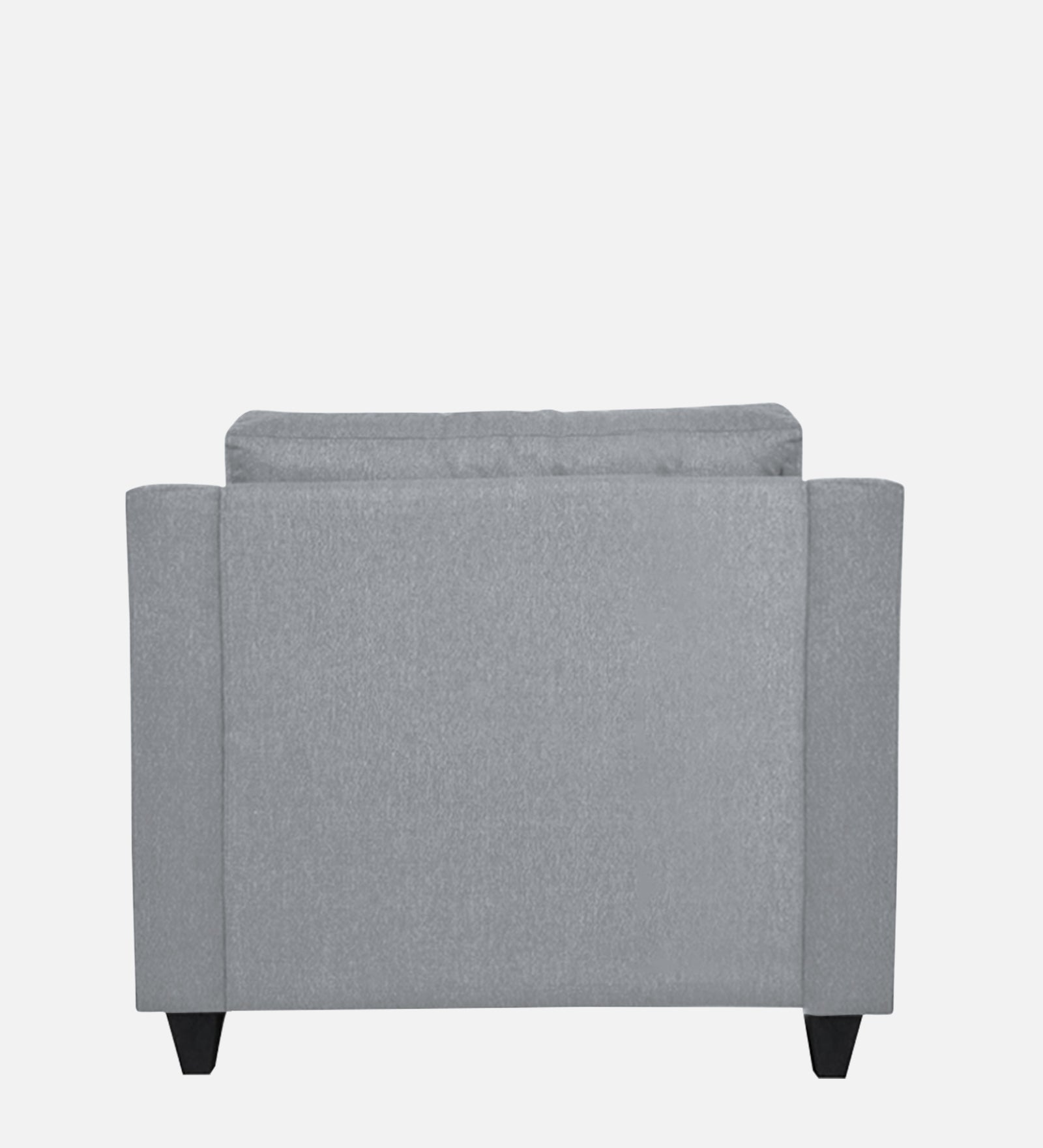 Welly Fabric 1 Seater Sofa In Coin Grey Colour - Febonic Living