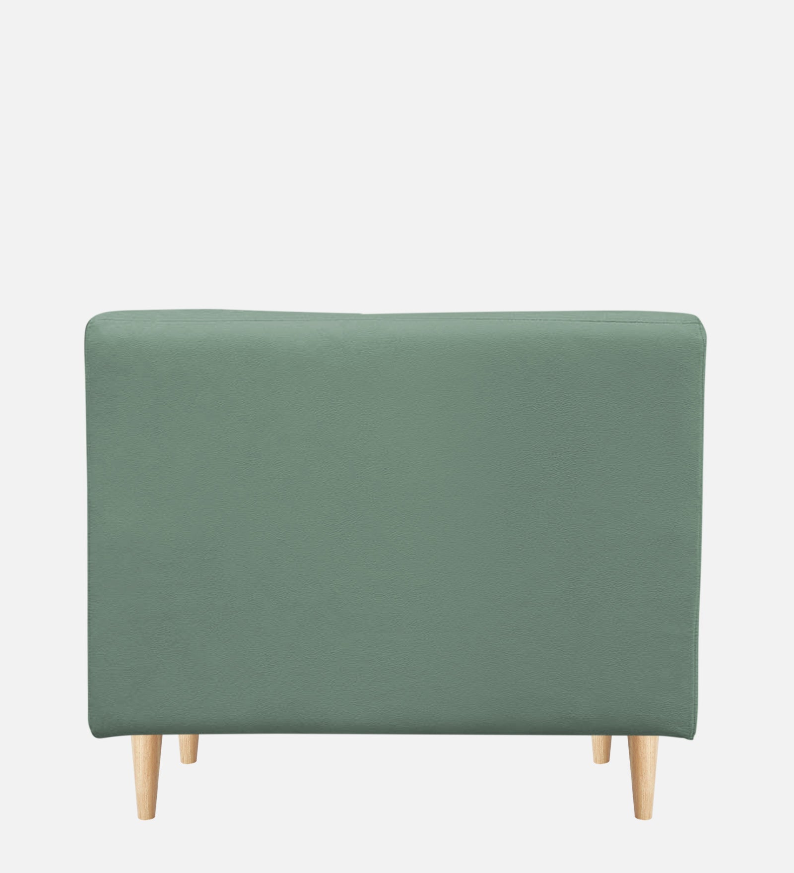 Woody Fabric 1 Seater Sofa In Mist Blue Colour - Febonic Living