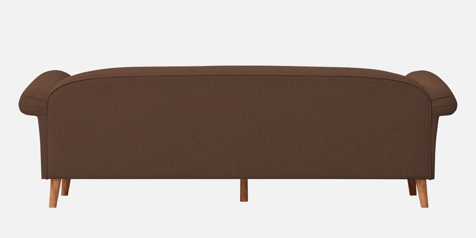 Barber Fabric 3 Seater Sofa In Ash Brown Colour - Febonic Living