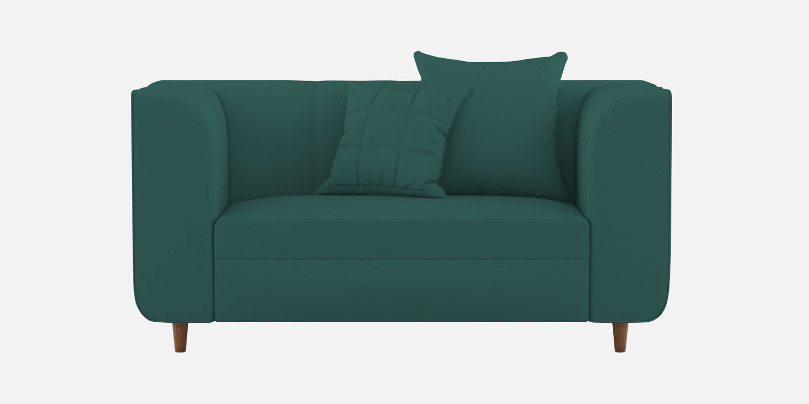 Sumo Velvet 2 Seater Sofa In Pine green Colour - Febonic Living