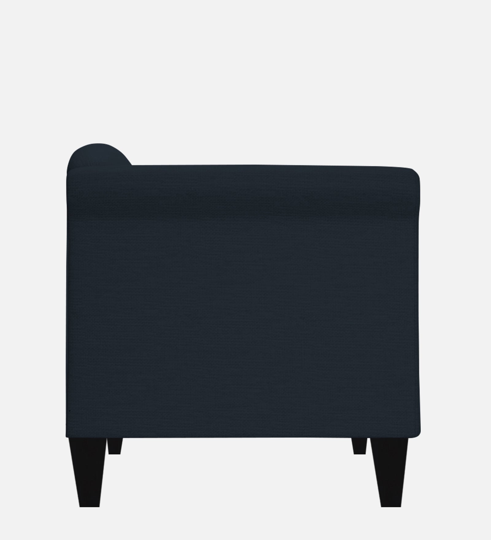 Kimber Fabric 1 Seater Sofa in Denim Blue Colour
