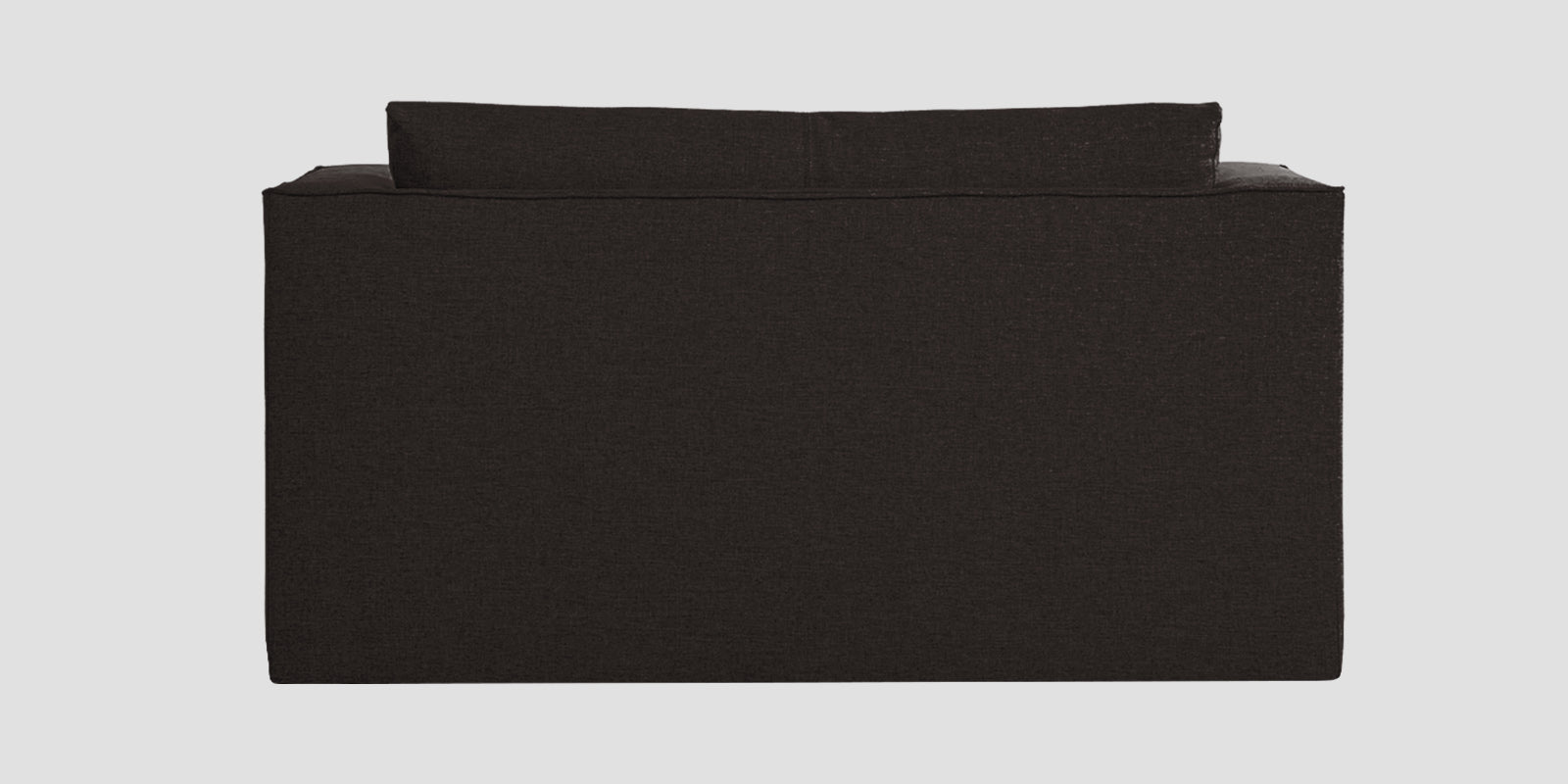 Kenia Fabric 2 Seater Foldable Sofa Cum Bed In Cara Brown Colour - Febonic Living