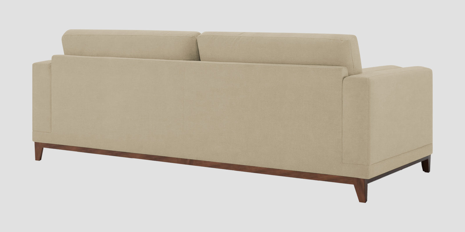 Esha Fabric 3 Seater Sofa In Honey Beige Colour - Febonic Living