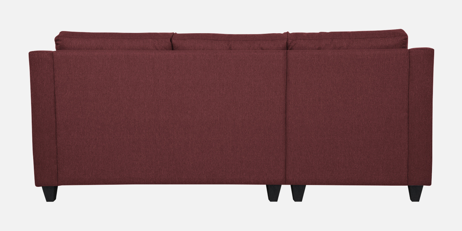 Welly Fabric RHS Sectional Sofa (2+Lounger) In Blaze Red Colour - Febonic Living
